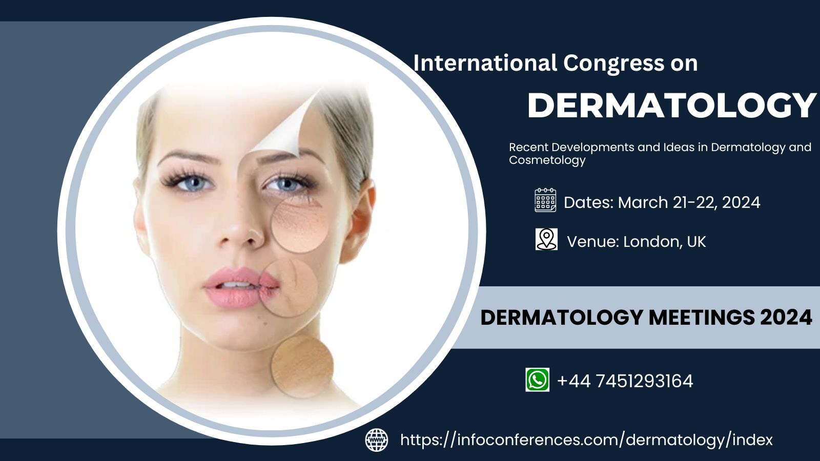 Dermatology Meetings 2024 2023 London United Kingdom Medical Events